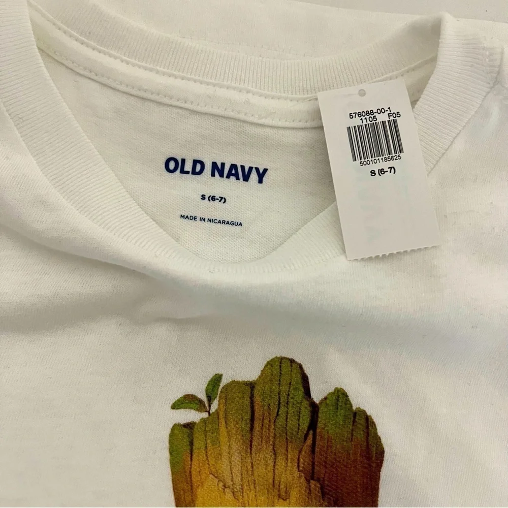 Old Navy NWT Bundle of (3) T-Shirts Boys Small (6-7) Graphic GROOT, Gaming Etc